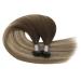 UGEAT Bonding Flat Tip Hair Extensions - 100% Remy Brazilian 14 Inch Strands with Keratin Fusion Glue Dark Brown to Medium Brown & Bleach Blond #4/613 50 Strands - Buy Online on GoSupps.com