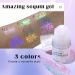 NewBang Chameleon Color Changing Glitter Gel - Golden Ocean | Body, Face, Hair | Chunky Mermaid Sequins | Festival Party Shimmer Makeup - Buy Online on GoSupps.com