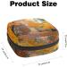 Autumn Forest Avenue Leaves Color Period Bag Sanitary Napkin Storage Travel Makeup Pouch - GIAPB 1291 - Buy Online on GoSupps.com