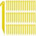Plastic Tent Stakes 9 Inch Heavy Duty Tent Pegs Spike Hook Stakes Light Safe Tent Stakes Canopy Stakes for Valentines Halloween Christmas Garden Decorations Camping Outdoor Lawn Tarp Yellow 36
