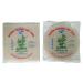 Bamboo Tree Vietnamese Rice Paper Selection Pack - 1 x 22cm Round Rice Paper 340g / 1 x 22cm Square Rice Paper 340g (Total 2 Packets) | Great for Spring Rolls
