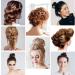 Lusofie 6Pcs Metal U Shaped Hair Pins - Retro French Hair Sticks for Women - Updo Chignon Hairstyle Accessories in Gold Silver - Buy Online on GoSupps.com
