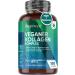WeightWorld Vegan Collagen Complex Capsules With Hyaluronic Acid Zinc MSM Vitamins C and E Resveratrol  - Boost for Skin, Hair  Nails and Collagen Formation in Body - 180 Capsules