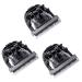 biyan 3X Black Ceramic Titanium Knife Hair Trimmer Blade Clipper for P2 P3 P6 P9 S1 ZP-295 ZP-293 4