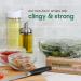 Compostic Home Compostable Cling Wrap - Eco Friendly Reusable Food Wrap, 150 SQ.FT (2 Pack) - Buy Online on GoSupps.com