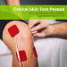 AUVON TENS Unit Pads 2x2 20 Pcs - Latex-Free Electrode Replacement Patches (Red) - Buy Online on GoSupps.com