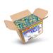 Redfox24 Premium dishwasher tabs - with water -soluble film - dishwasher flush - 12 different functions - available in a 4 kg cardboard fresh 200 pieces (1 Pack)