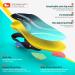 Plantar Fasciitis Insoles for Men Women - Arch Support Orthotic Insoles for Flat Feet Pain Relief - Metatarsalgia Comfort - Lake Blue & Yellow - Size S (6.5-7.5) - Buy Online on GoSupps.com