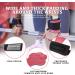 MANUEKLEAR Weight Lifting Wrist Wraps & Straps - Leather Hooks, Grips, Pads for Men & Women - Ideal for Deadlifts, Pull-ups, Powerlifting - Cat-Pink - Buy Online on GoSupps.com