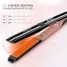 Shop DORISILK 500 High Temp Hair Straightener & Curler - Fast Heating Ceramic Flat Iron Dual Voltage for Travel Frizz-Free Styling - Buy Online on GoSupps.com