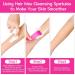 50-Piece Rose Red Hair Wax Cleansing Spatulas - Makeup Sticks for Hair Waxing Removal - Buy Online on GoSupps.com