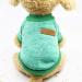 Pet Dog Cat Sweater Warm Dog Sweater Cat Clothes Fleece Pet Coat for Puppy S Green