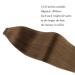 Buy Amazing Beauty Hair Tape In Extensions - Real Remy Hair 50g 20 Pieces Dark Walnut Brown #3 50 cm - Invisible Seamless & Reusable - Buy Online on GoSupps.com