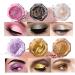 Liquid Glitter Eyeshadow Long Lasting Quick-Drying Opaque Gel Eyeshadow Creates High-Impact Multi-Dimensional Eye Looks Creme Eye Shadow Brown Cream Eyeshadow Party Accessory (Pink) - Buy Online on GoSupps.com