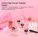 AZUREBEAUTY Dip Powder Nail Kit - 4 Colors Gentle Pink Dipping System for French Nail Art - Buy Online on GoSupps.com