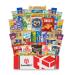 Care Package for College Students Snack Box (40 Count) Great For Studying, Exams, Date Night, Finals, Dorms, Deployment, Military, Office Snacks and Gift Baskets From Snack Box