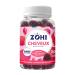 ZOHI Food Supplement - Hair Gummies Promoting Hair Growth and Beauty - Selenium - 60 Fruit Gums Cherry Flavor Sugar Free Veg