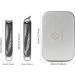 Feryes Nail Clipper Set 2 Stainless Steel Nail Clippers for Toenails & Fingernails Curved & Beveled Blades 3.14 Inch Taupe - Buy Online on GoSupps.com