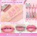Buy 2Pcs Color Changing Glimmer Crystal Jelly Lipstick - Long Lasting Moisturizing Chapstick for Hydration & Plump Pink Shimmer - Buy Online on GoSupps.com