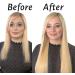 Hotlulana Tape Extensions - 100% Real Hair Bleached Blonde (#613) - 16 Inch (40cm) - 20 Pack Invisible Skin Weft - Buy Online on GoSupps.com