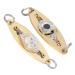 2Pcs Fishing LED Lure Fishing Lure Light Eye Shape Artificial Flashing Light Lure Underwater Lure Lamp