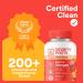 Smarty Pants Kids Multivitamin Gummies Improved Formula Omega 3 DHA/EPA Vitamins D3 C B12 B6 Vitamin A K & Zinc Gluten Free 60 Gummies - Three Fruit - Buy Online on GoSupps.com