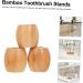 Eco-Friendly Bamboo Toothbrush Holder & Rinse Cup - Healeeved 3ST Bathroom Organizer - Buy Online on GoSupps.com