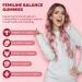 (2 Pack) Premium Feminine Balance Gummies for Women Support pH Balance & Vaginal Probiotics Health Gummies with Cranberry Pineapple Powder D-Mannose Sugar Free Gluten Free Vegan 60 Count (Pack of 2) - Buy Online on GoSupps.com
