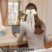 Hair Bow Clips for Women - Silk Satin Women's Hair Ribbon Bows Metal Clips Hair Bow Bowknot Aesthetic Hair Pins Hair Ribbon Ponytail Holder Accessories for Women Girls Hixip - Buy Online on GoSupps.com