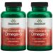 Swanson High Concentrate Omega-3 120 Mini Softgels