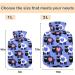 Naanle 2L Sweet Schaf Heat Bottle with Cover - Transparent Hot Water Bottle for Bed Hand & Feet Warmer - Pain Relief & Heat Therapy - Buy Online on GoSupps.com