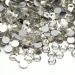 HCBLUE 288 Pieces Clear Crystal Flat Back Rhinestones Round Glass Gems for Nail Art and Craft Glue Fix, 6mm, (Non-hotfix), SS30(6mm)288pcs Crystal Clear (Non-hotfix) SS30(6mm)/288pcs