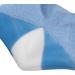 Moisturizing Spa Gel Socks for Dry Cracked Heels - Exfoliating Heel Treatment (Blue) - Buy Online on GoSupps.com