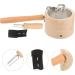 Beavorty Moxa Stand Tool Set - Portable Moxibustion Box with Wooden Handle for Home Healing - Buy Online on GoSupps.com