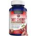 Tart Cherry Supplement (1500mg) - Tart Cherry Extract Capsules for Gout Support & Joint Support Supplement - Tart Cherry Capsules w/Flavonoids - 90ct Tart Cherry Juice Capsules