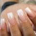 AddFavor Medium Square Press on Nails - 120pcs Pink White Gradient Fake Acrylic Nails for Women & Girls | Stylish & Easy Application - Buy Online on GoSupps.com