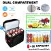 Insulated Cooler Backpack - Waterproof & Leak Proof - 30 Can Capacity - Keeps Food and Drinks Hot/Cold for 12 Hours - Red - Buy Online on GoSupps.com