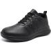 ENLEN&BENNA Non Slip Kitchen Chef Shoes for Women - Oil-Proof, Waterproof, Slip Resistant Work Shoes - Lightweight Sneakers with Lace Up - Black, Size 8 - Buy Online on GoSupps.com