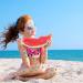 10 Sheets Summer Glitter Fruit Party Temporary Tattoos for Kids Cartoon Fruits Ocean Pattern Watermelon Pineapple Flamingos Tattoos Sticker Waterproof Body Stickers Favors for Makeup 2 - Buy Online on GoSupps.com