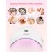 Buy SUNUV LED UV Nail Dryer - Fast & Efficient Gel Nail Lamp with Timer Infrared Sensor LCD Display | Perfect for Home & Salon Manicure/Pedicure - Ideal Valentine's Day Gift - Buy Online on GoSupps.com