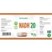NADH 20mg 60 Vegetable Capsules Tested by a Third Party Laboratory Gluten Free and GMO Free - Buy Online on GoSupps.com
