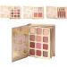 Palettes De Maquillage | 12 Couleurs De Fard Paupi res | Paupi res Nacr e Style Livre Avec 4 Fard Joues Et 4 Brillant L vres | Pour Femmes Filles F te  - Buy Online on GoSupps.com