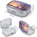Pill Box Winter Print | 2 Compartment Portable Medicine Organizer | Decorative Metal Pill Case for Pocket & Purse - Shop Now - Buy Online on GoSupps.com