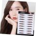 Mipcase 4pcs Eyebrow Stickers Blush Makeup Eyebrow Transfers Stickers Imitation Eyebrow 6d Stencil Bionic 1 count (Pack of 1) Brown - Buy Online on GoSupps.com