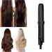 Mini Dual Purpose Curling Iron Portable Ceramic Mini Hair Curler 2-in-1 Mini Curling Wand Flat Iron Hair Straightener Cordless Travel Curling Iron for Long Short Hair(Fig7)