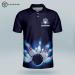 LASFOUR Personalized Funny Bowling Shirts for Men - Short Sleeve Bowling Polo - Crazy Team Style3 - Buy Online on GoSupps.com