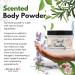 Sweet Vanilla Scented Body Powder for Men & Women Perfume Dusting Powder Bath Powder with Fragrance & Essential Oils Talc Free 8oz Container Made in USA - Buy Online on GoSupps.com
