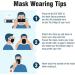 WECARE Disposable Face Mask Individually Wrapped - 50 Midnight Black Colored and Print Masks - Buy Online on GoSupps.com