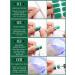 Kalolary 32PCS Green Gel Nail Polish Strips | Waterproof Adhesive Nail Art Stickers | UV/LED Lamp Required - Buy Online on GoSupps.com