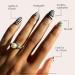 Beetlejuice x Glamnetic Press On Nails - Sandworm | Reusable 3D Short Almond False Nails | 30 Nail Kit with Glue | Salon Quality & 15 Sizes Available - Buy Online on GoSupps.com